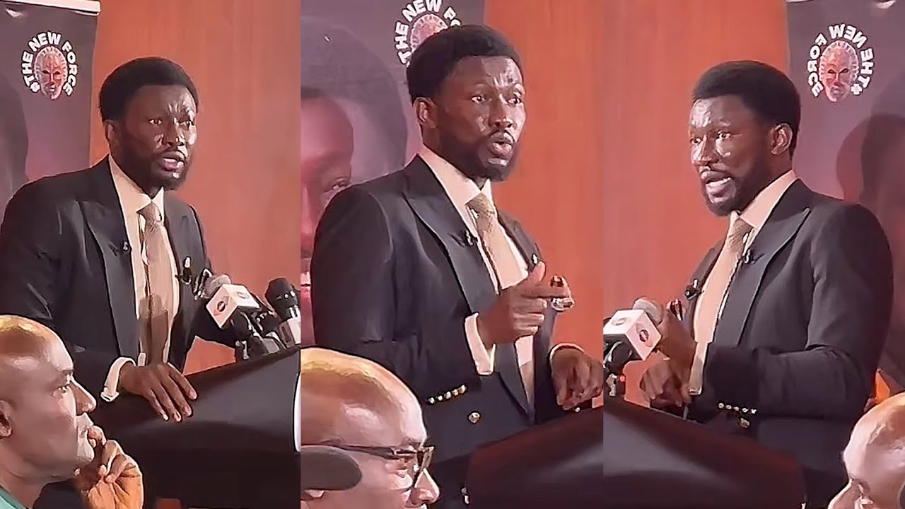 Nana Kwame Bediako leader of New Force Says Ghanaians Don’t Need to go Chasing Money-Press with GUTA