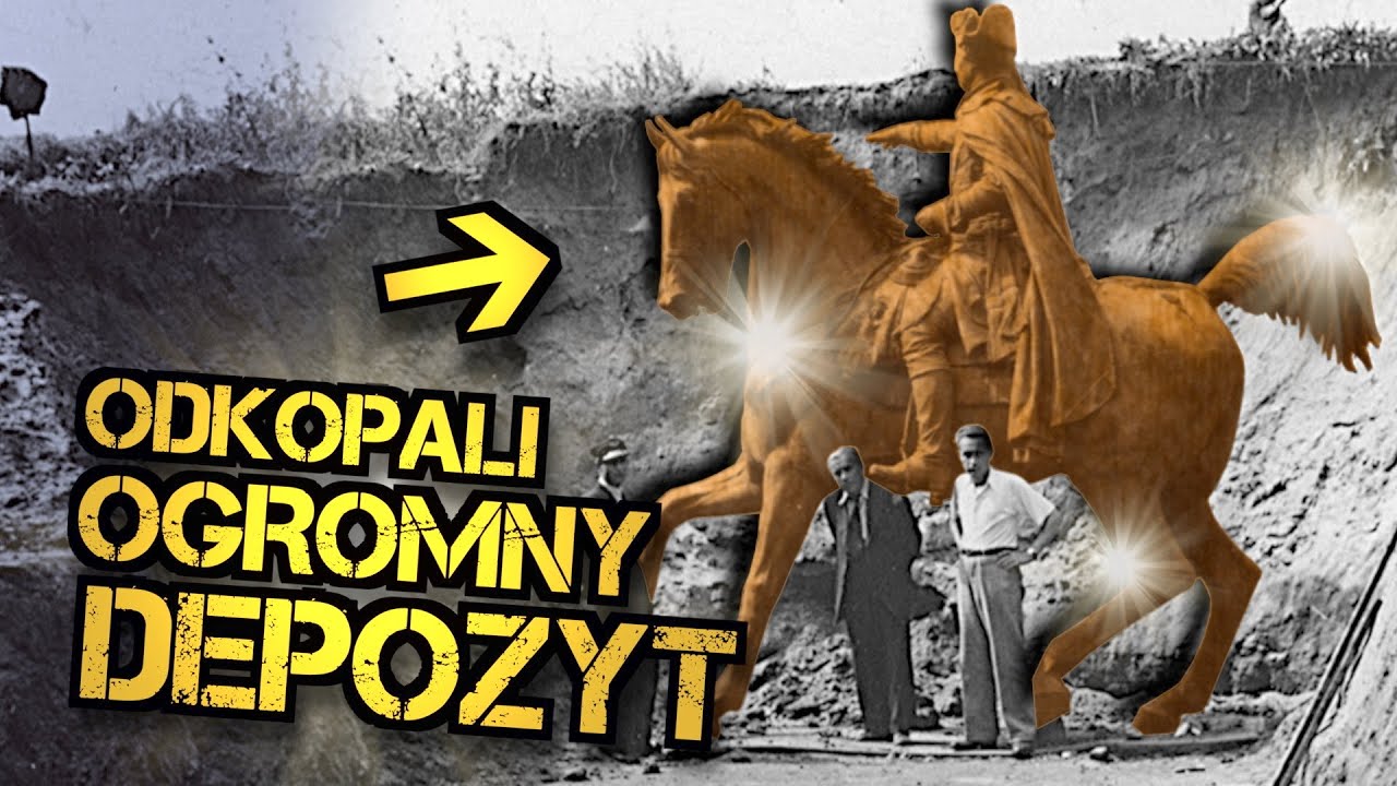 We Wrocławiu odkopali ogromny, poniemiecki depozyt. Pomnik pruskiego króla na koniu. Łukasz Kazek