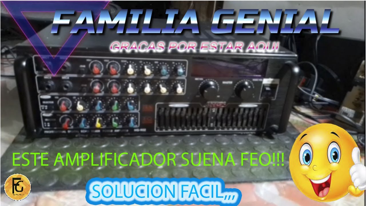 🌟 AMPLIFICADOR CHINO SUENA FEO Y DISTORCIONADO,, SOLUCIONADO 👽 💯 💥
