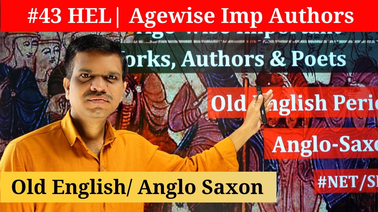 #HEL43 | Age Wise Important Authors & Their Works | #literaturesimply