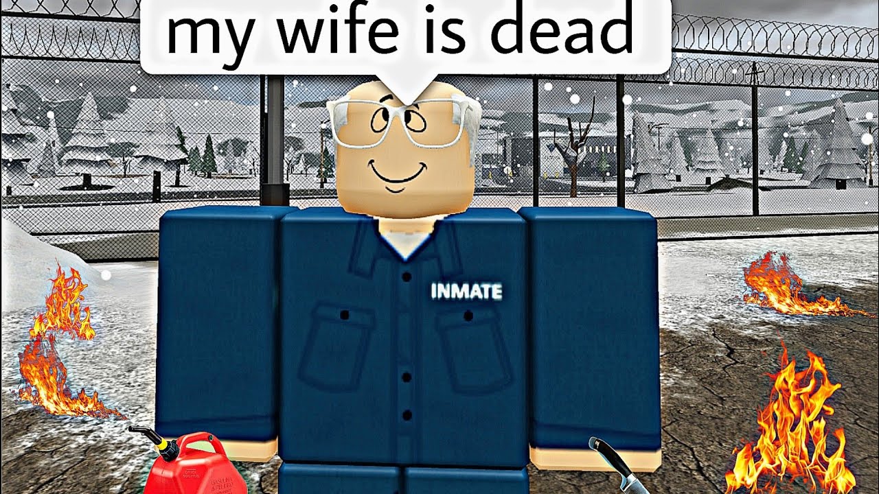 Grandpa Experiences Greif In Prison And Goes Bonkers | ROBLOX Valley Prison Revamp