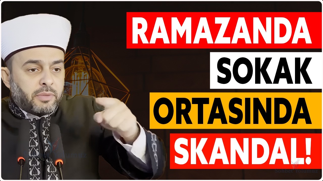 Ramazan'da Sokağın Ortasında Bu Yapılır mı? - Halil Konakcı Hoca #ramazan