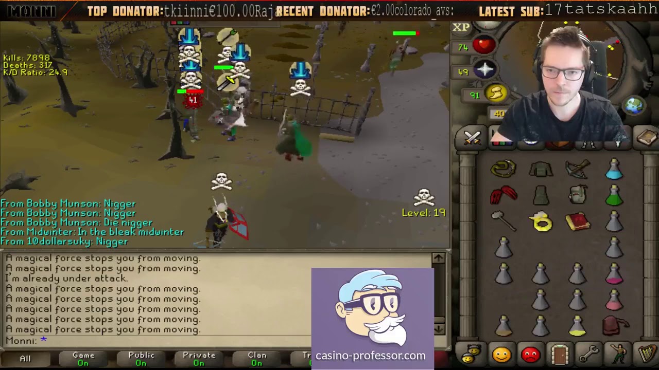 MONNI WITH THE LUCKY ESCAPE! | B0aty - BEST OF RUNESCAPE TWITCH HIGHLIGHTS #215