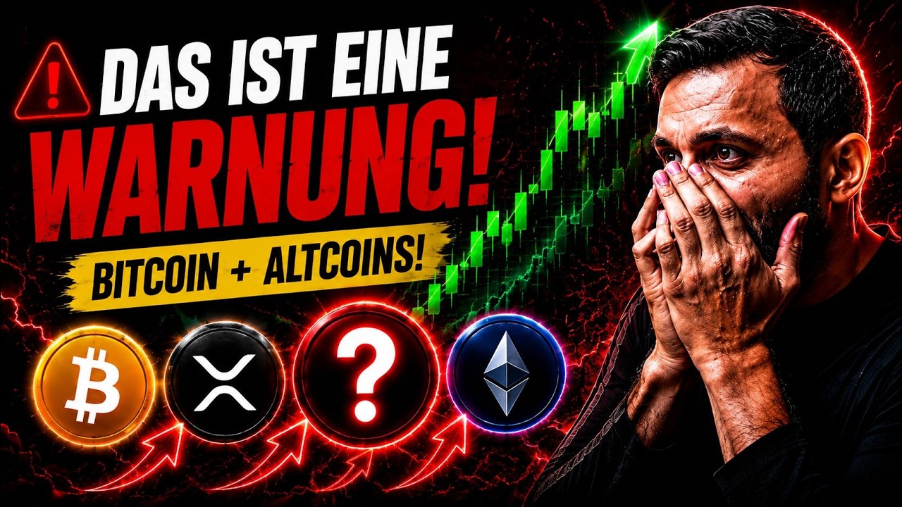 Bitcoin: Bitte, nimm diese WARNUNG ernst!😳