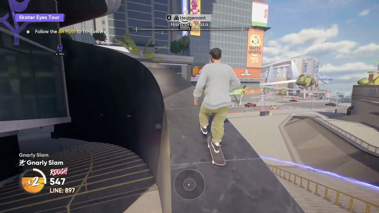 Как забираться на крыши зданий в Skate 4 (Skate.)