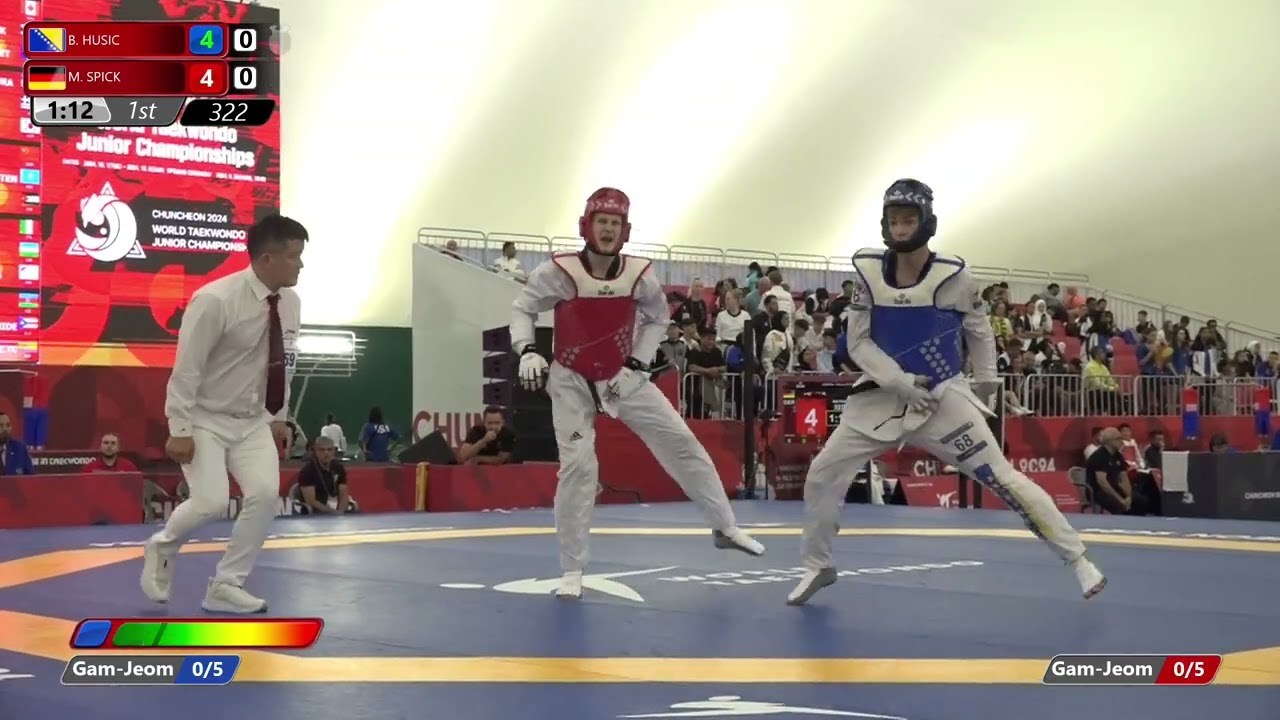 322 Round of 16 Men  73kg BIH B  HUSIC GER M  SPICK