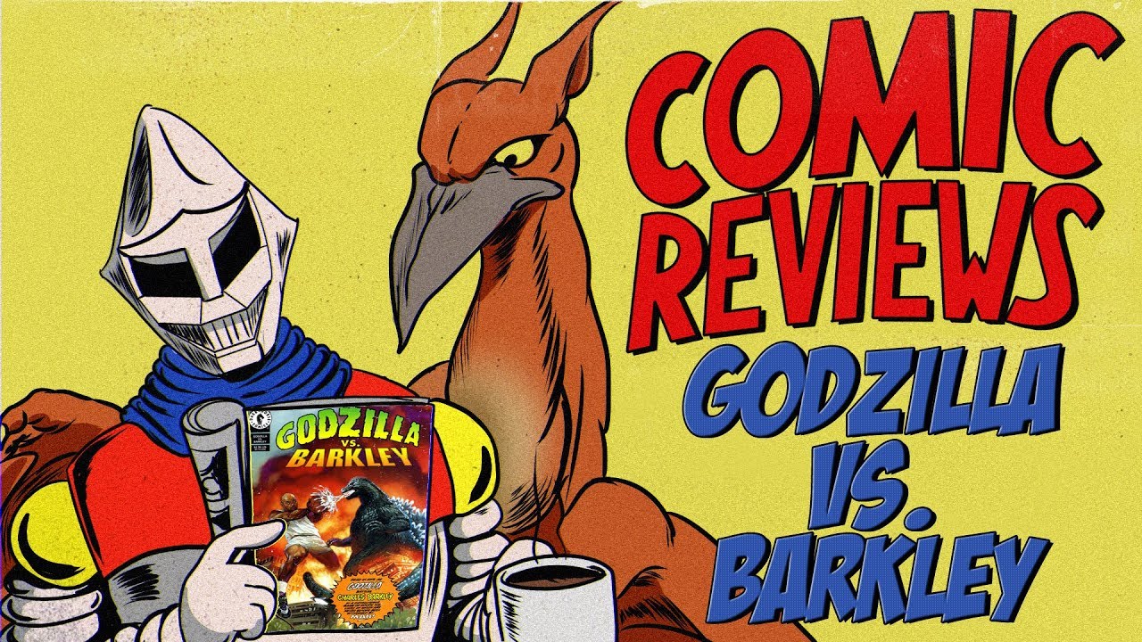Godzilla vs. Barkley - MIB Comic Reviews Ep 7