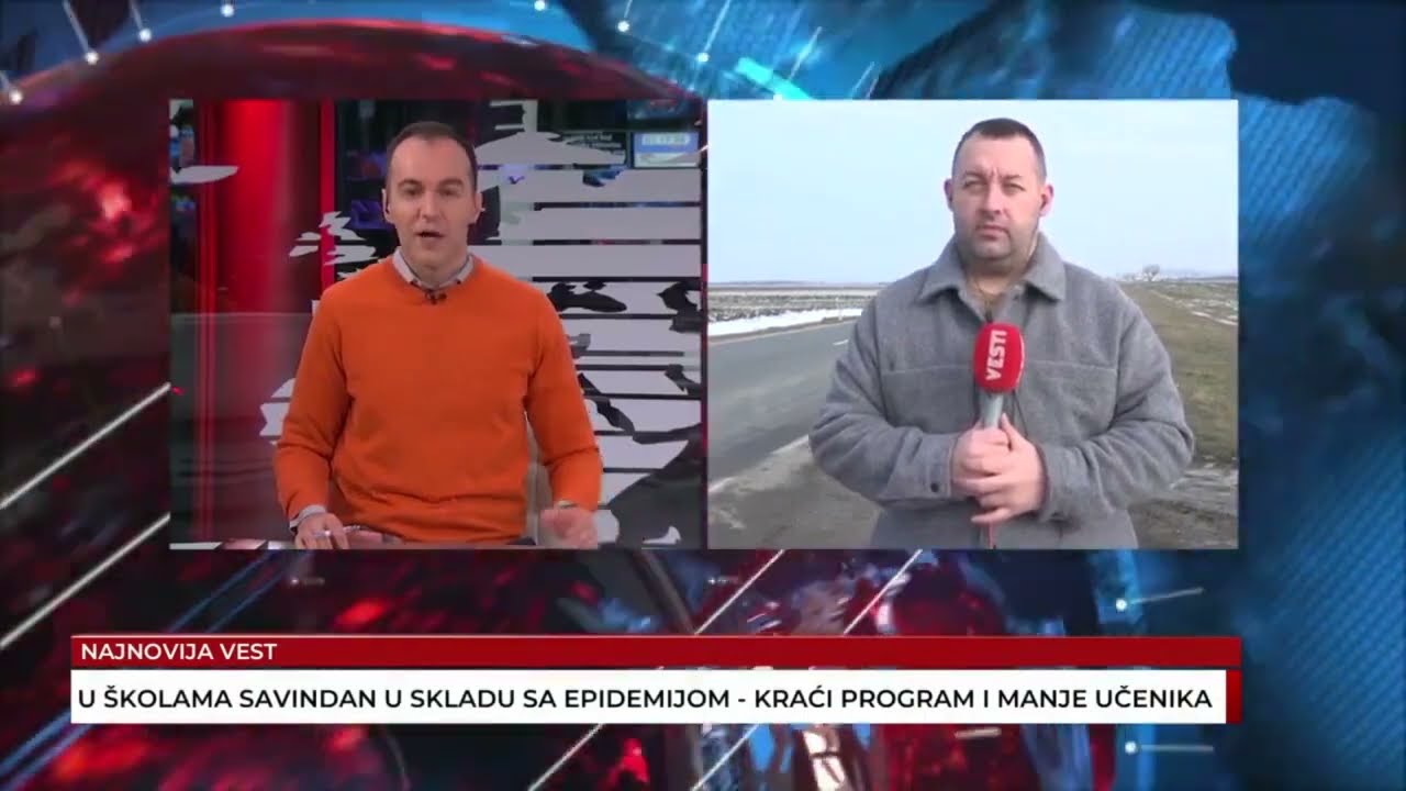 Saobraćajna nesreća u Jarku - tv Vesti
