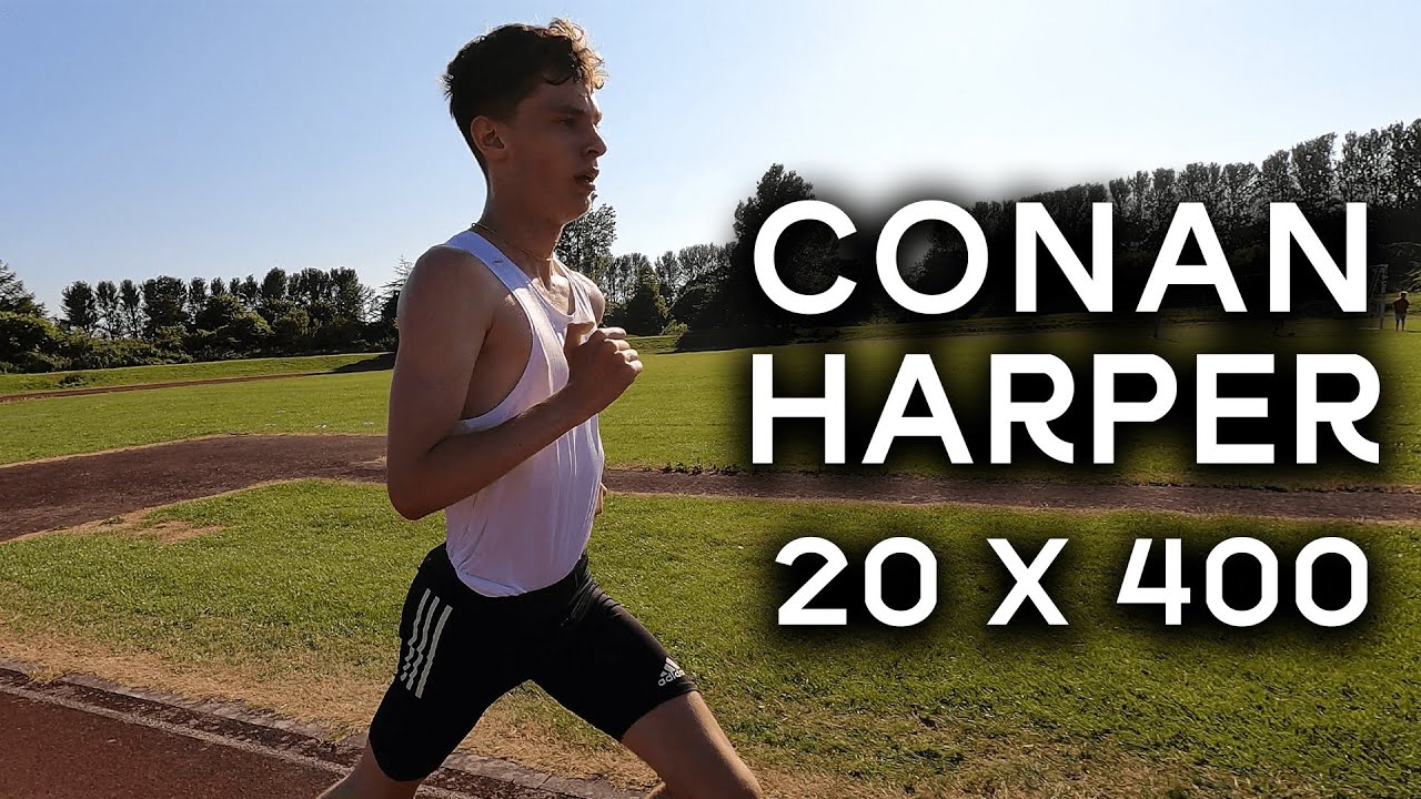 Conan Harper - 20x400m Track Workout | Stride Athletics