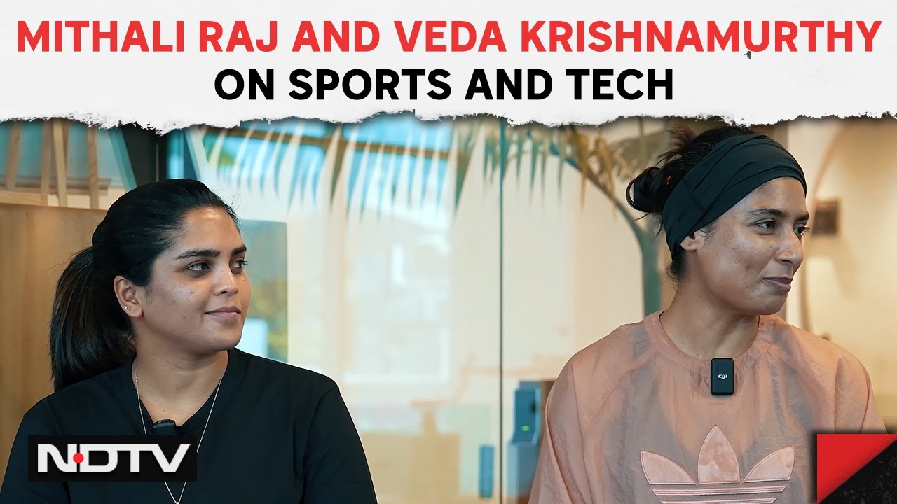 Smart Tech in Sports | Mithali Raj and Veda Krishnamurthy Talk About Sports And Tech