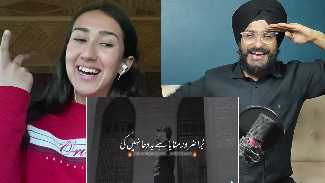 Indian Reaction to Syed Shabbar Abbas Shayari | Latest Tiktok Shayari | Raula Pao