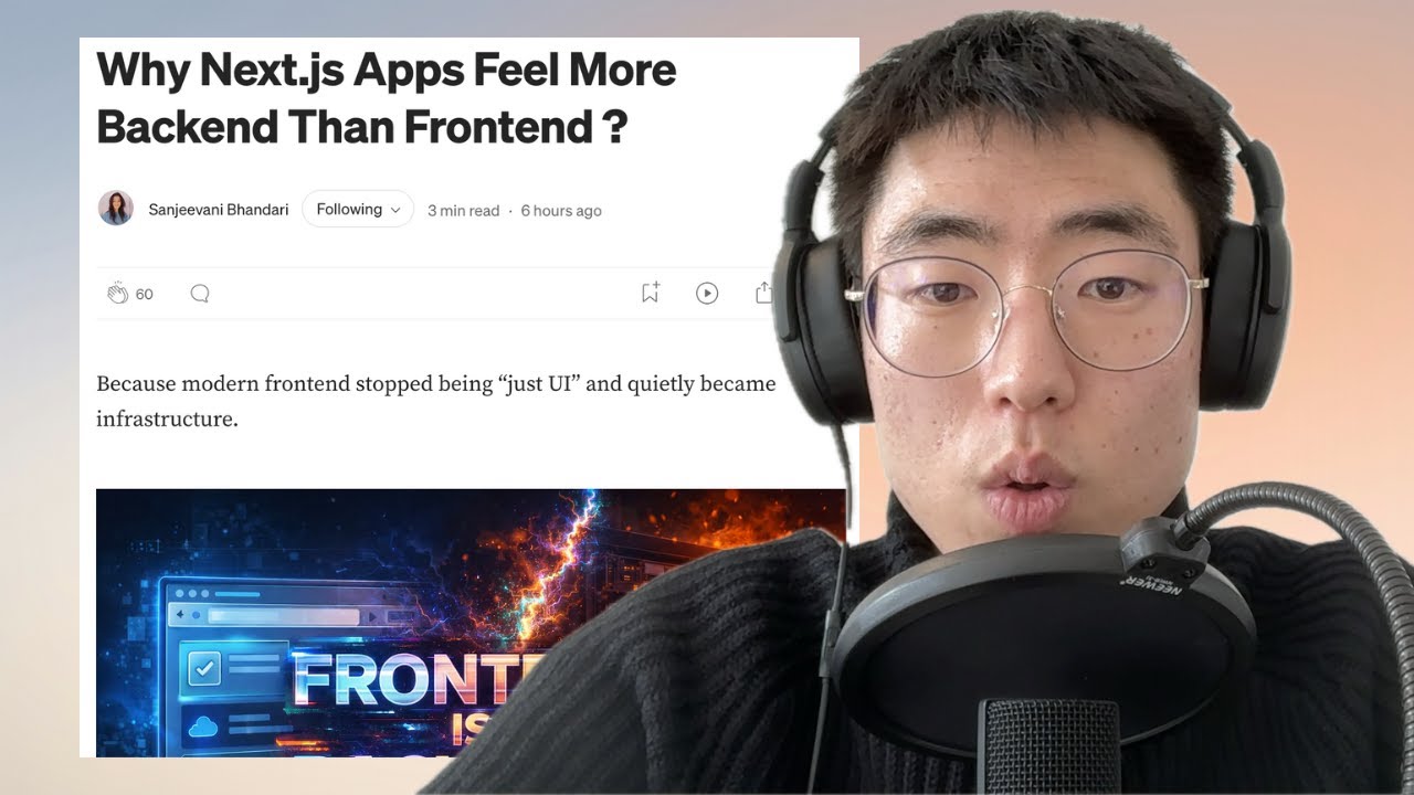 Почему приложения на Next.js больше похожи на бэкенд, чем на фронтенд?