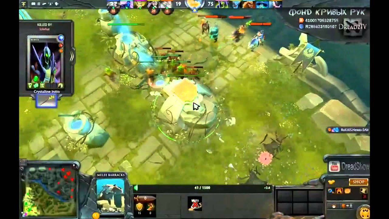 Dota 2: Витюша WickedSick сборник эпичных моментов