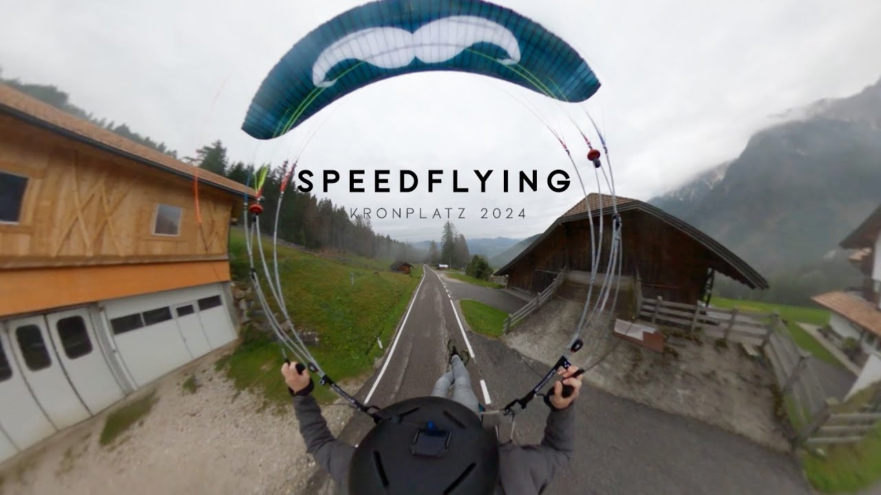 Kronplatz 2024 - full on ass to grass speedflying party