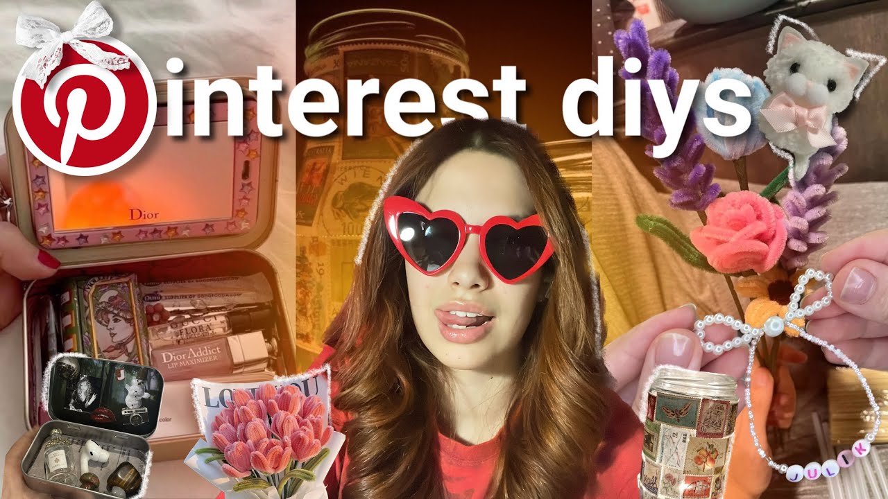 повторяю идеи DIYs из Pinterest🎨🕯🧿 браслет из бисера с бантиком, цветы, altoids wallet и другое✨