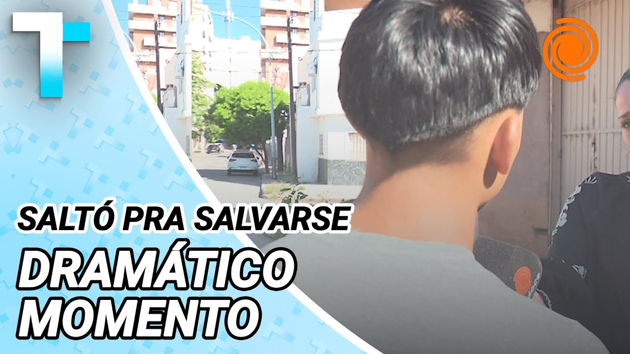 “Decidí saltar”: el relato del joven que se tiró de un auto en movimiento tras un robo en Córdoba