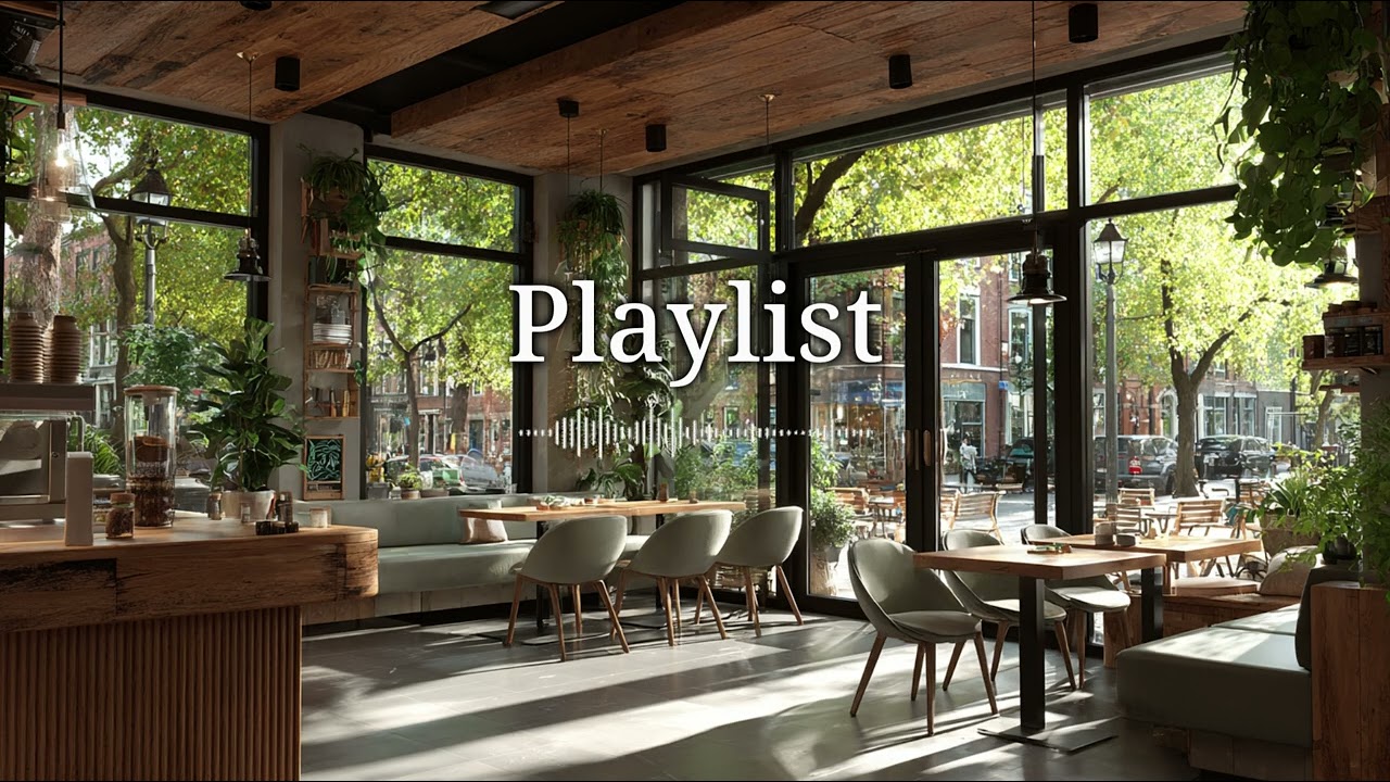 [playlist] 오전의 카페, 커피와 음악으로 여는 산뜻한 하루 │Acoustic Playlist 🌤☕