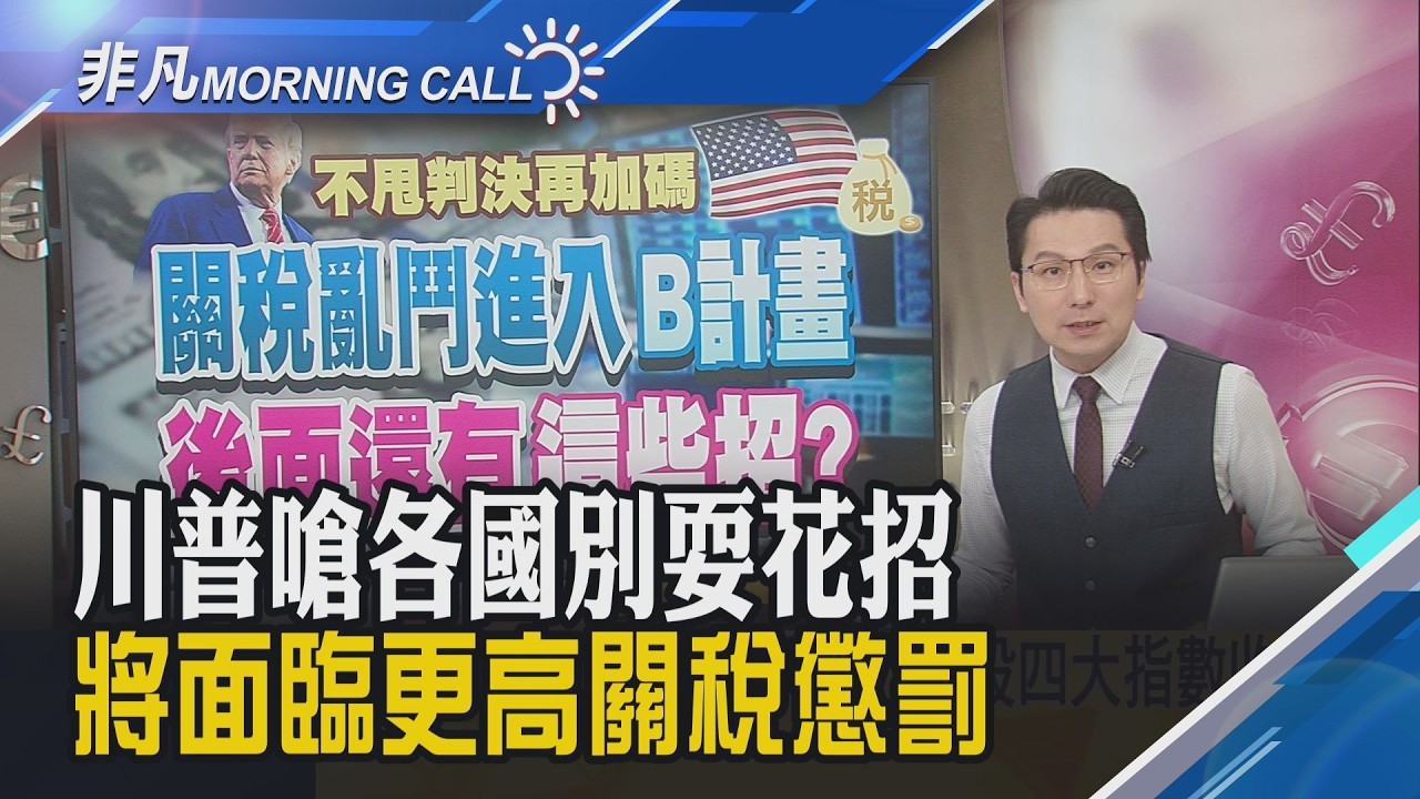 關稅.AI衝擊隱憂夾擊 道瓊狂瀉821點!歐盟凍結美歐貿易協議 要求美方講清楚!3月支持降息?Fed理事沃勒:視2月就業數據｜主播鄧凱銘｜【非凡Morning Call】20260224｜非凡財經新聞