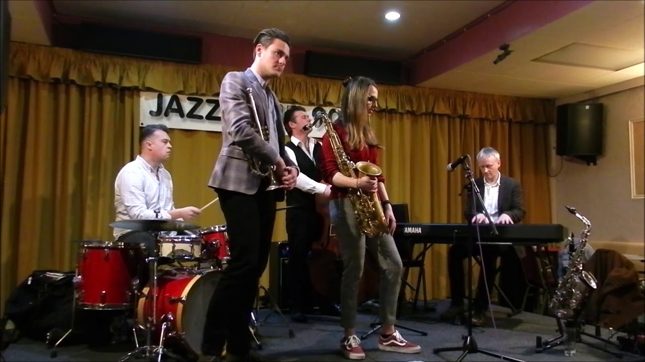Alex Clarke Hot Five play Crazy Rhythm at Albrighton