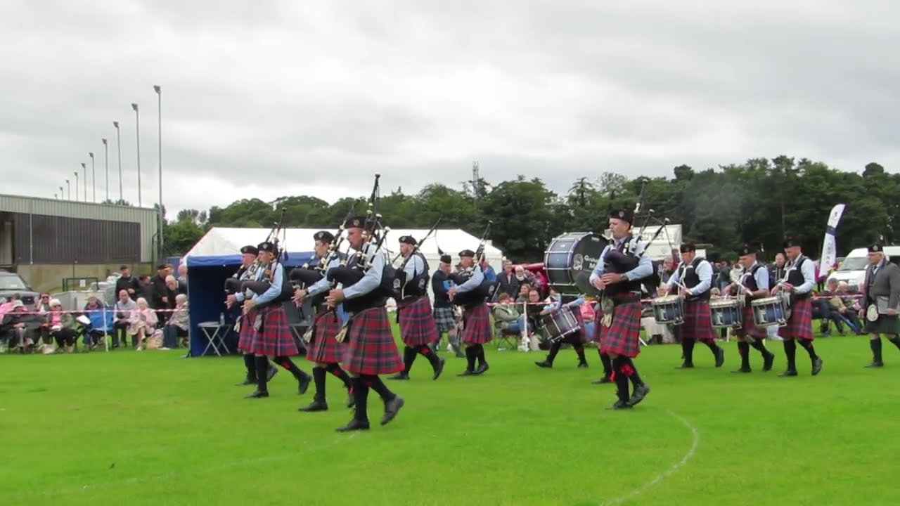 Graham Memorial Clontibret Pipe Band @ Ulster Championships 2023
