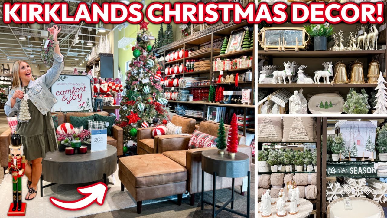 KIRKLANDS *NEW 2023* CHRISTMAS DECOR COLLECTION 🎄🎅🏻 | Christmas Decorating Ideas