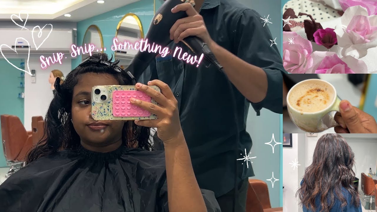 Hair makeover day — soft, simple, new💇‍♀️✨🤌🏻#konkanivlogs#goanvlogger