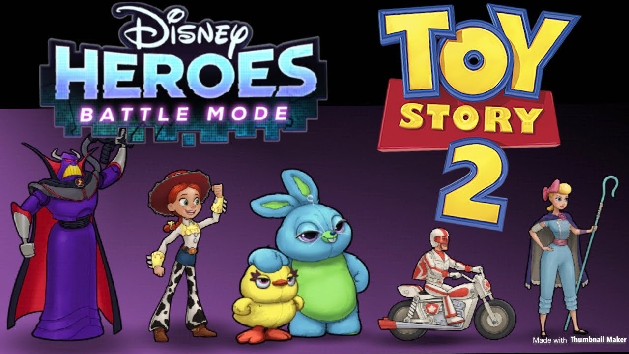 TOY STORY TEAM 2 - Disney Heroes: Battle Mode - Bo Peep, Duke Caboom, Ducky & Bunny, Jessie, Zurg