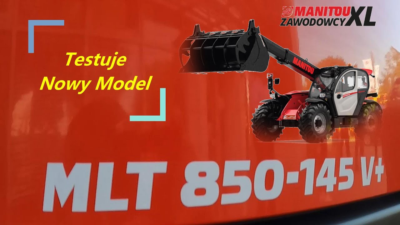 Testuję największą Manitkę w Agrofirmie Witkowo - Manitou Challenge Zawodowcy!