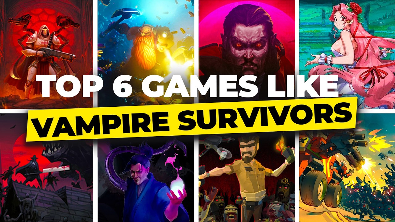 Лучшие игры, похожие на Vampire Survivor, в которые мы действительно играли.