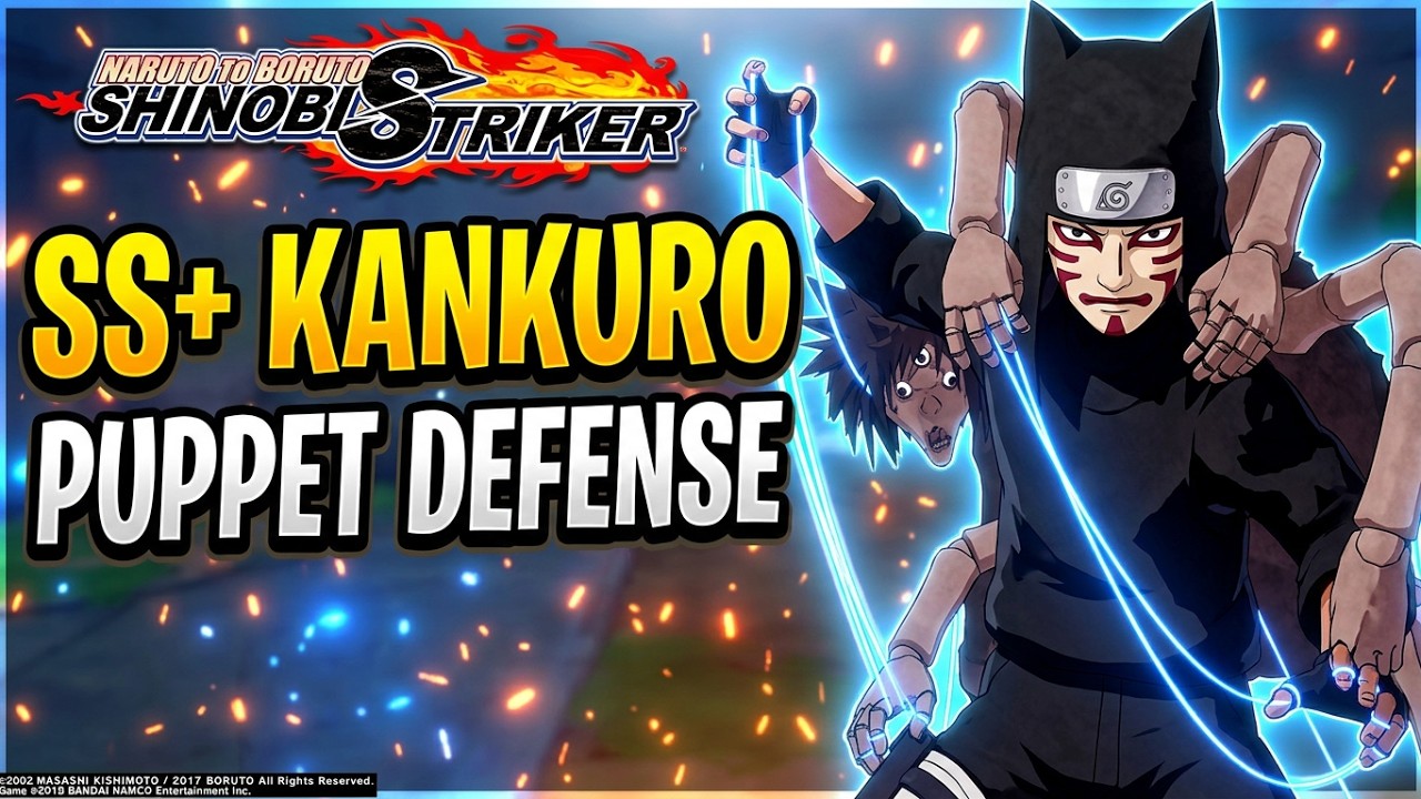I LOVE the NEW SS+ Kankuro DEFENCE puppet in NARUTO TO BORUTO: SHINOBI STRIKER
