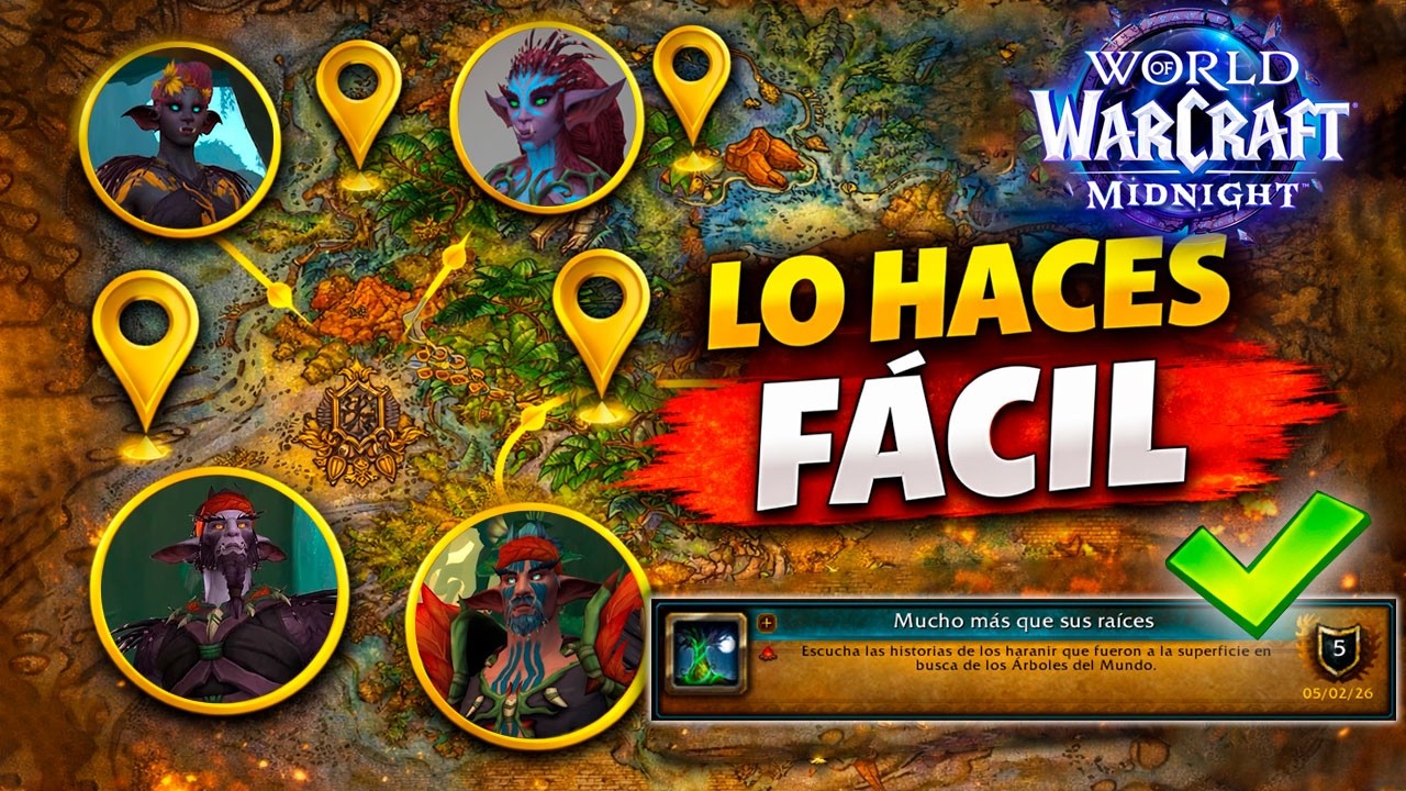 Guía Completa: Cómo Conseguir el NUEVO Logro Mucho Más Que Sus Raíces 🌳| World of Warcraft Midnight
