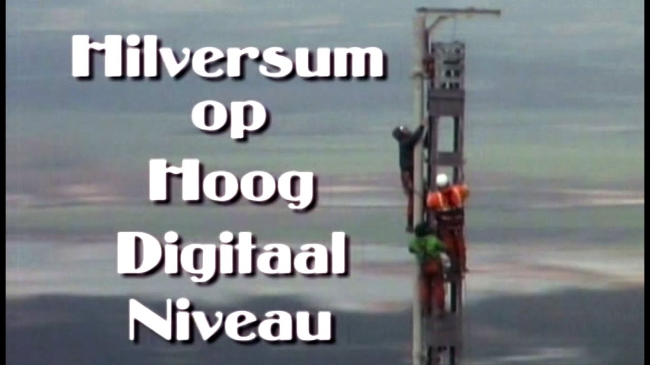 Nozema KPN bouw zendmast Digitenne Hilversum 2002