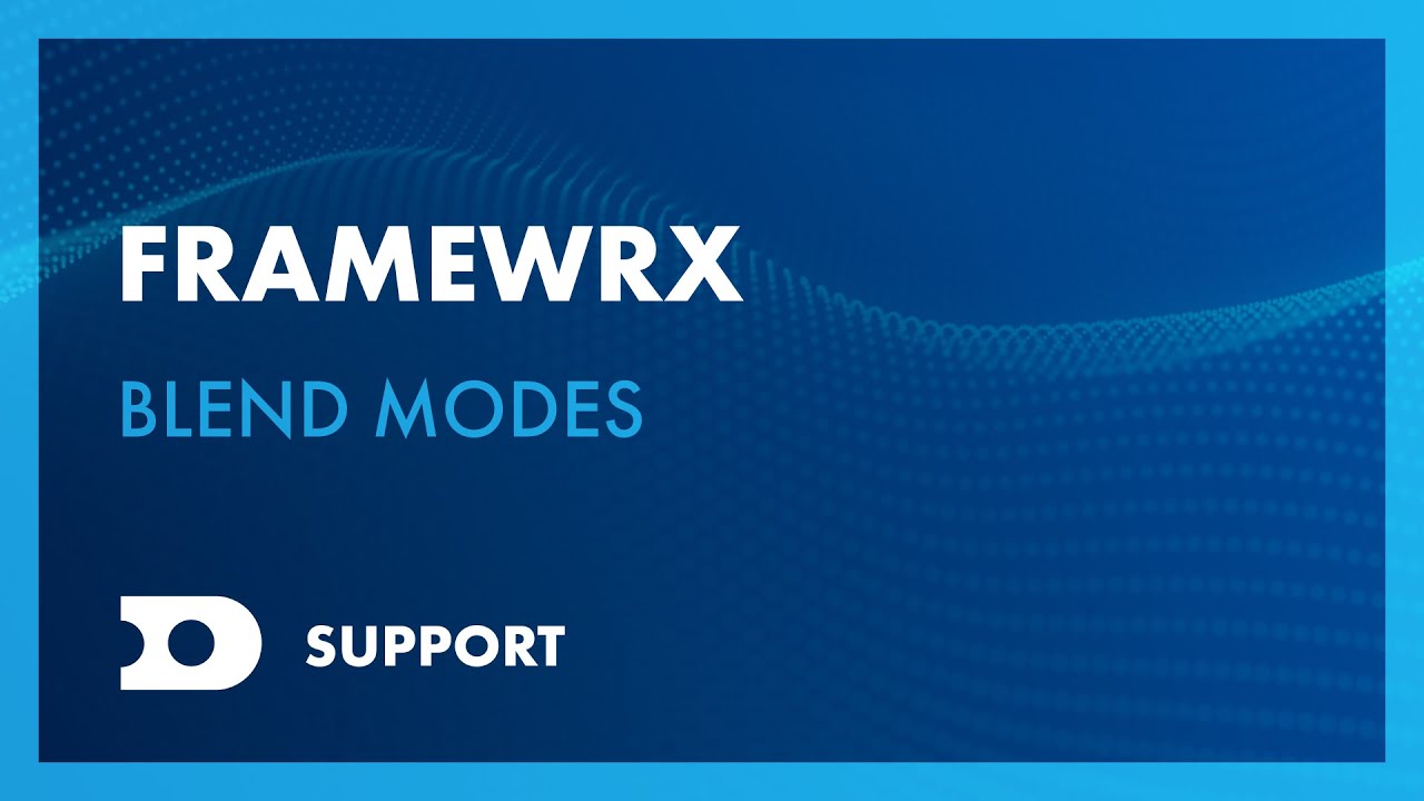 FrameWrx by Daktronics | BLEND MODES