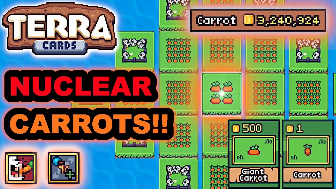 BREAKING the Game with Just Carrots! (It Gets Absolutely DESTROYED) - Terracards
