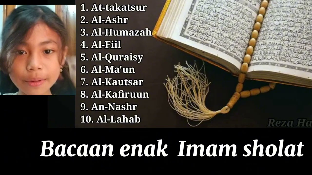 Imam Tarawih Pemula Bacalah urutan Surat Pendek ini