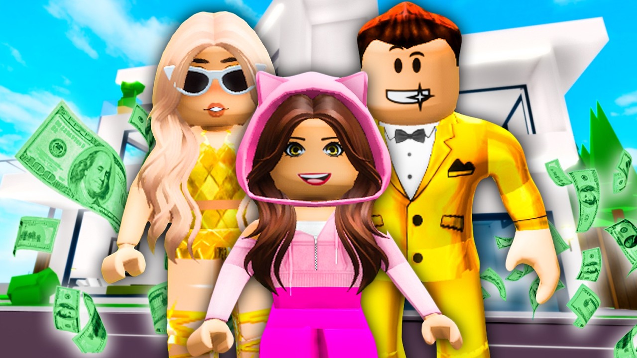 ADOPTOWAŁA MNIE RODZINA MILIONER&Oacute;W! 🤑💰 na Brookhaven RP | ROBLOX RODZINKA