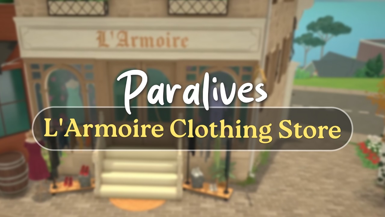 Всё о L’Armoire — магазине одежды от Paralives!