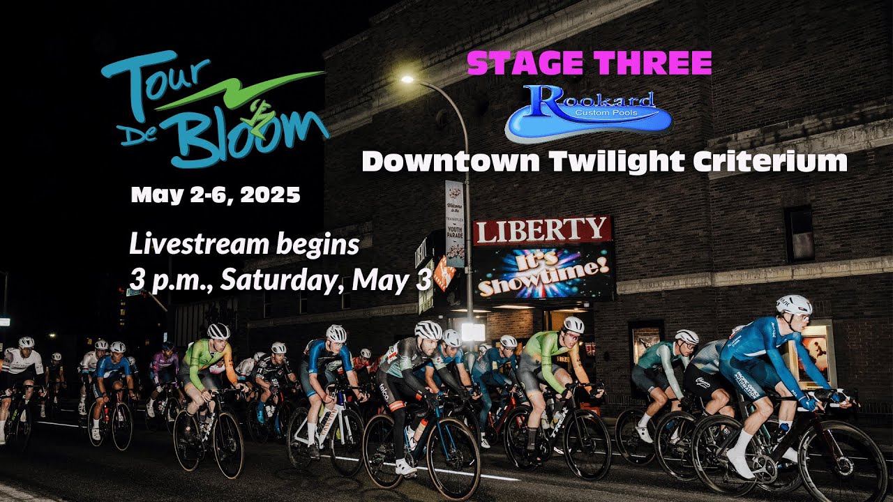 2025 Tour de Bloom Downtown Crit powered by Rookard Pools