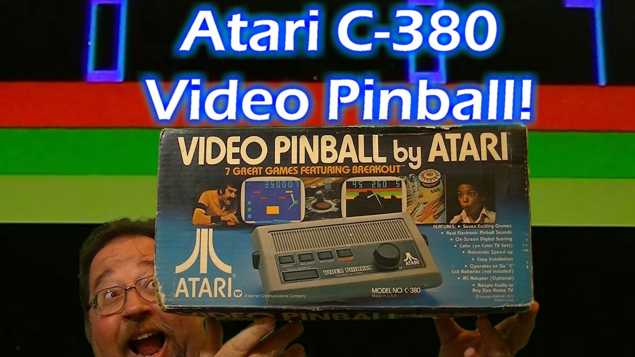 Atari C380 Home Video Pinball Console!