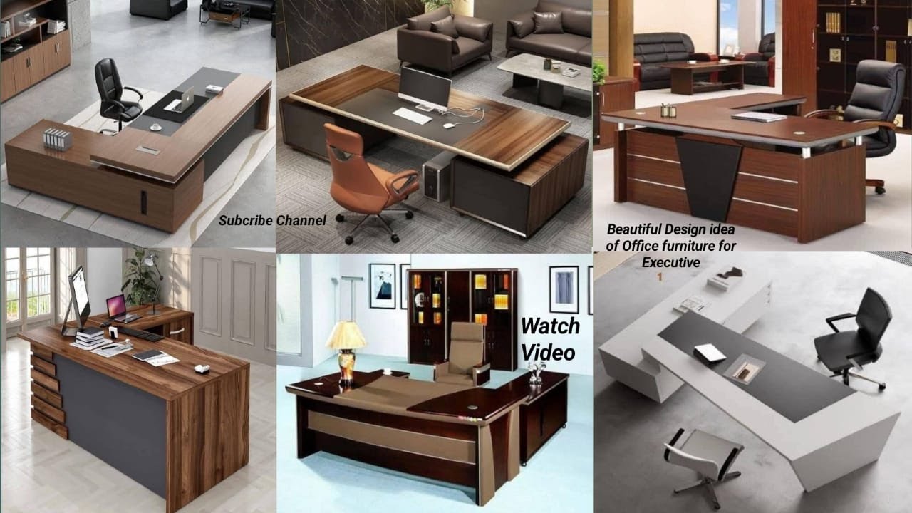 Modern Office table! Executive Table! Interior office Design! Modern Office Desk! table design ideas