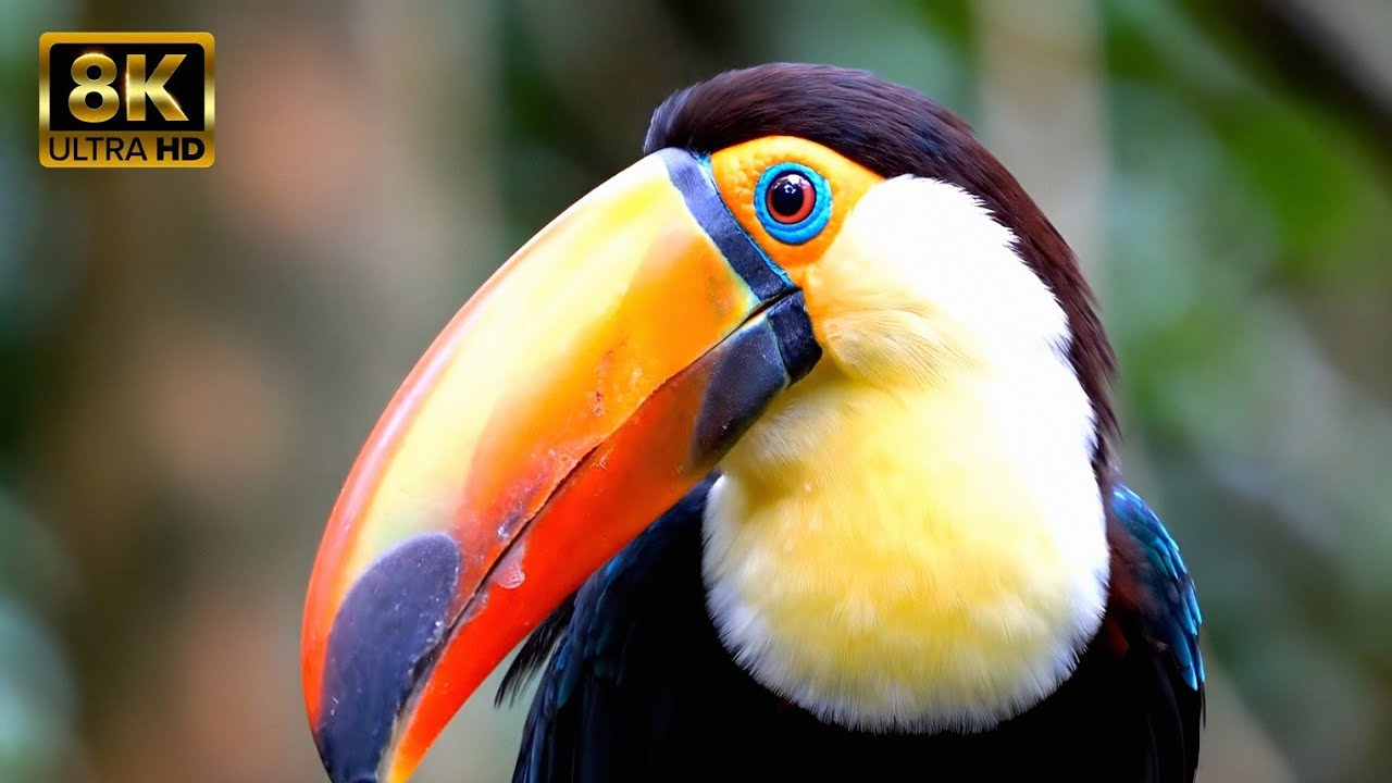 Into the Amazon: Raw Wildlife & Pure Nature Sounds (8K)