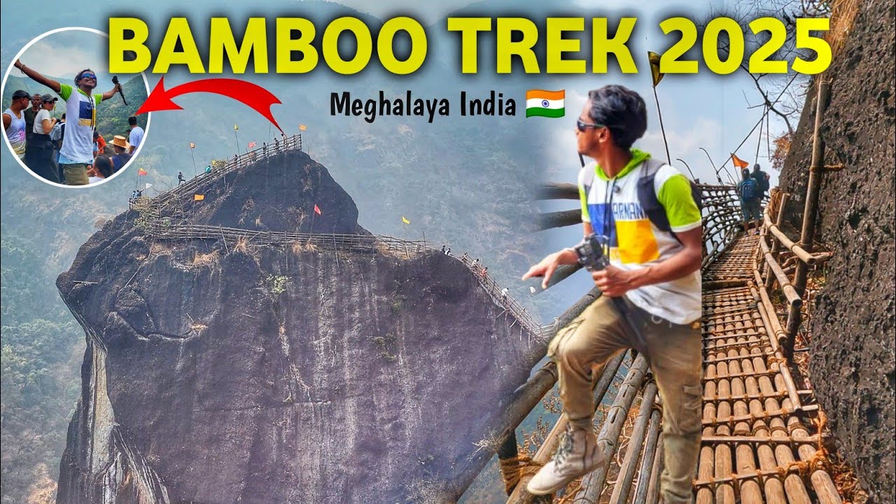 BAMBOO TREK 2025 | The Scariest Trek in INDIA | Mawryngkhang trek | Bamboo Trail | North East India