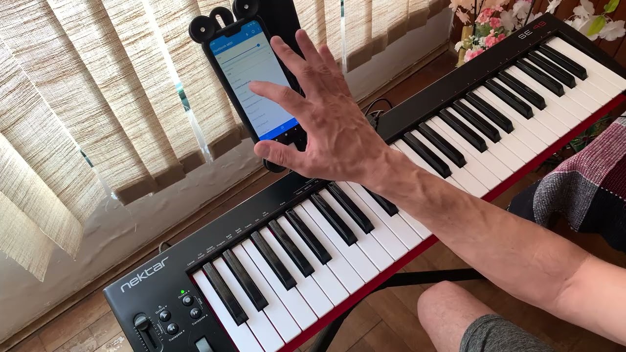 FluidSynth Midi (Um Aplicativo Efetivo e GRATUITO para tocar teclado com seu Android!