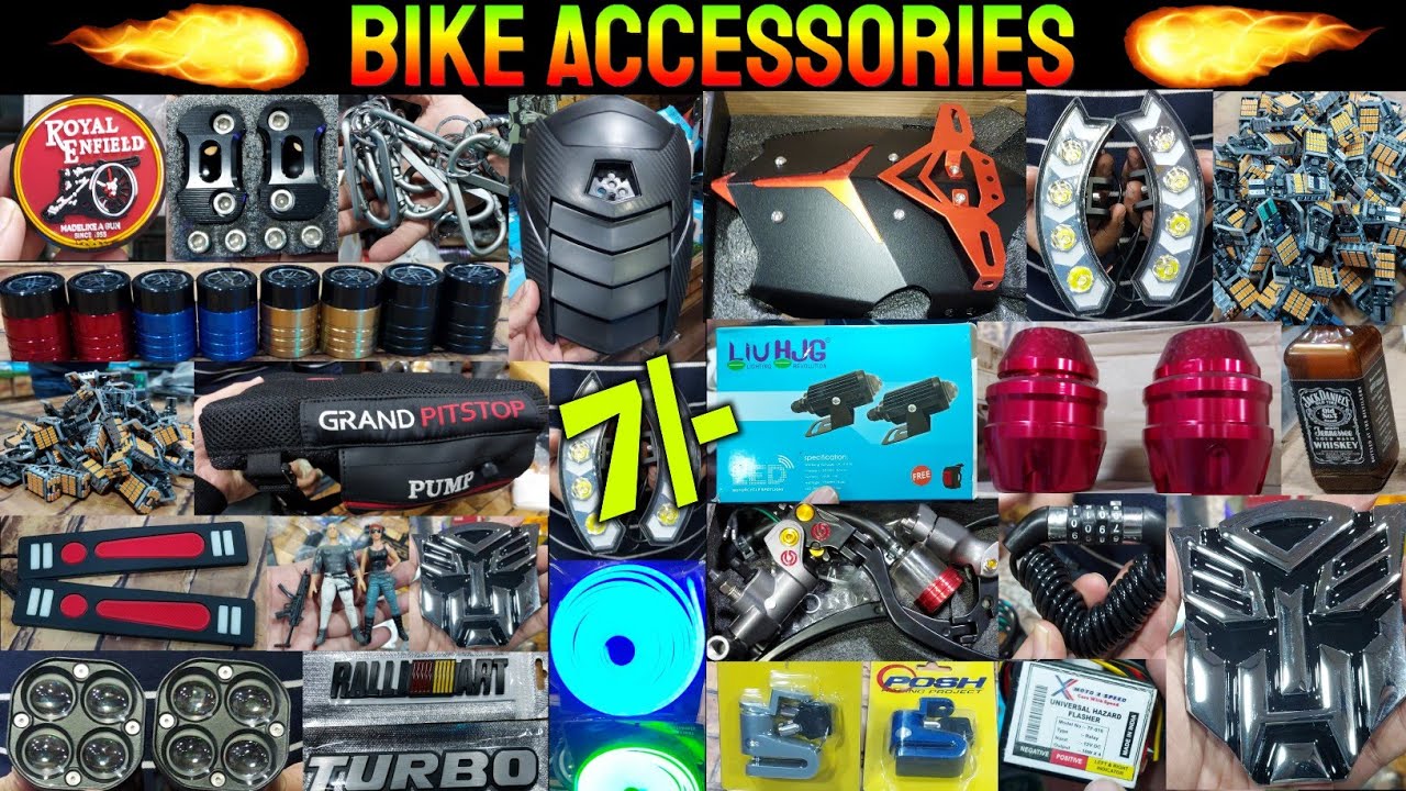 Bike Accessories 7/- | Wholesale/Retail | Pan India Delivery #topbikes #bikeaccessories #bikelover