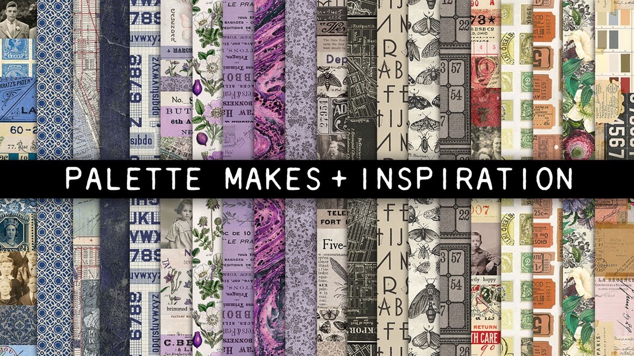 Tim Holtz Eclectic Elements Palette Makes + Inspiration (Part 3)