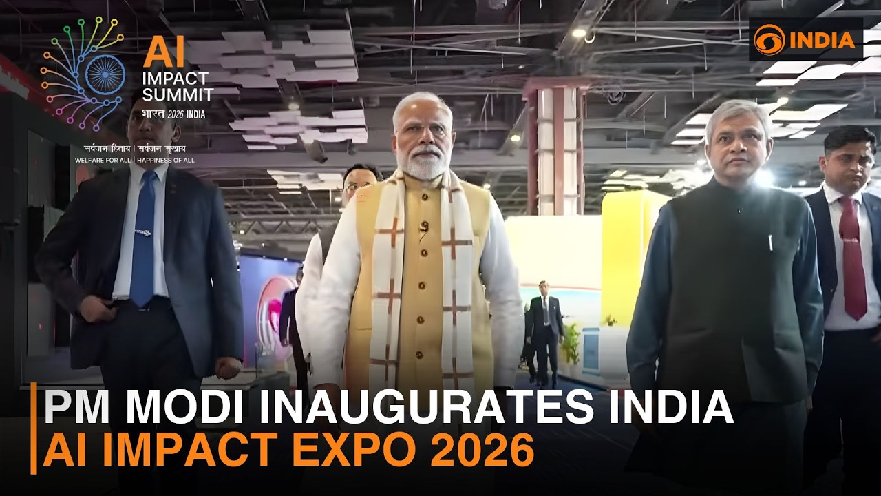 PM Modi Inaugurates India AI Impact Expo 2026