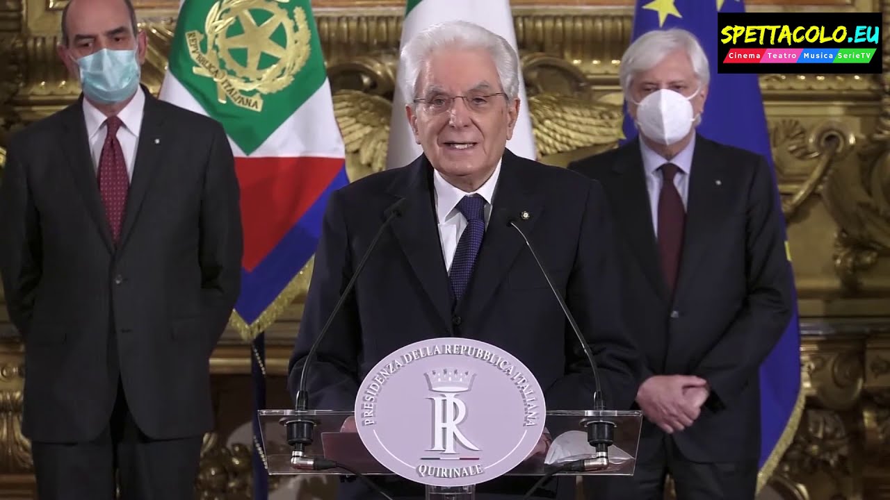 Sergio Mattarella annuncia: incarico a Mario Draghi, no elezioni anticipate