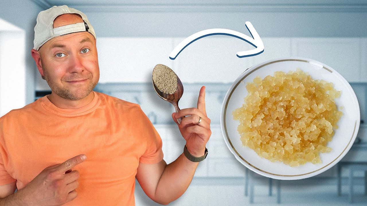 How To Split and Give Water Kefir Grains (Active and Dehydrated)