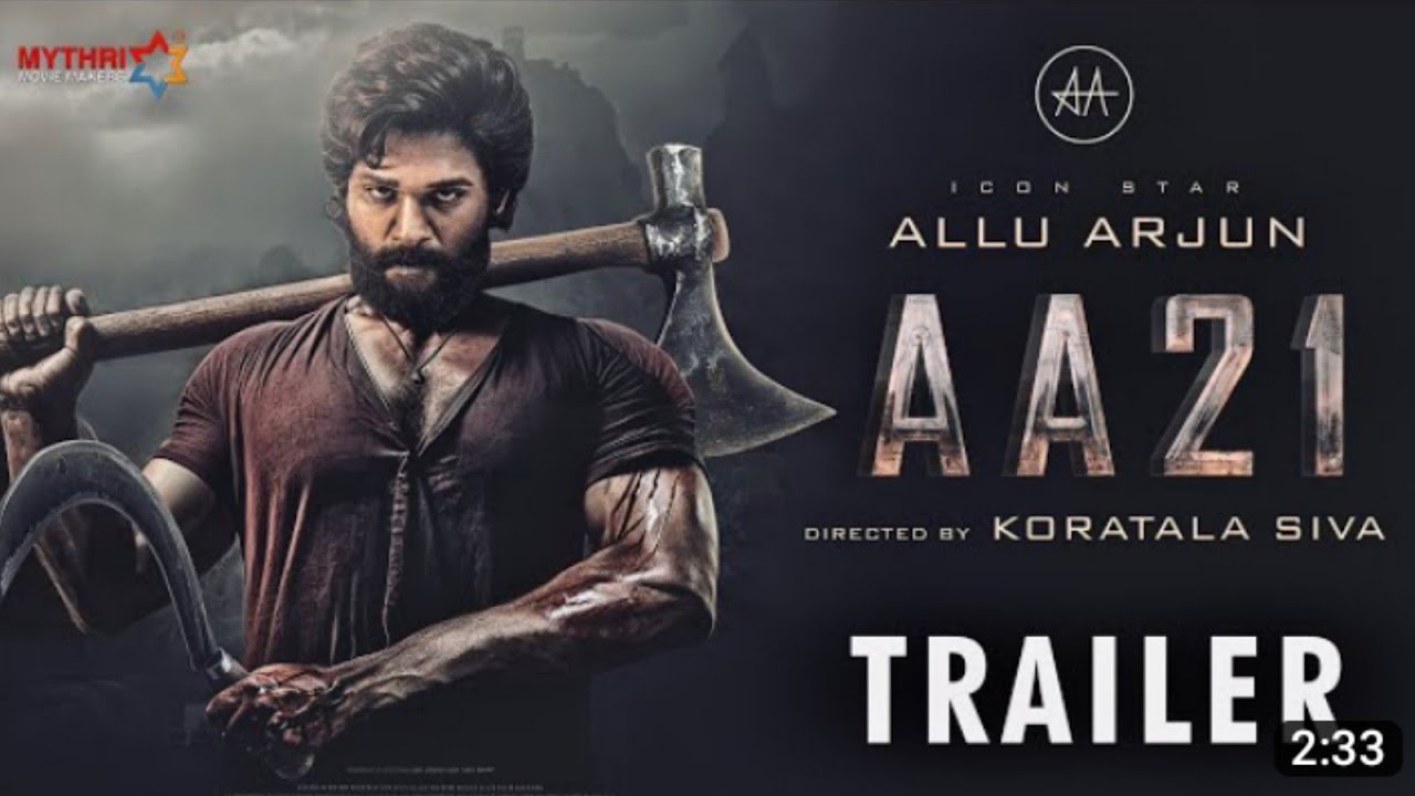 aa21 trailer | Allu Ajun | aa21 teaser | aa21 movie trailer @GFilmzStudioz