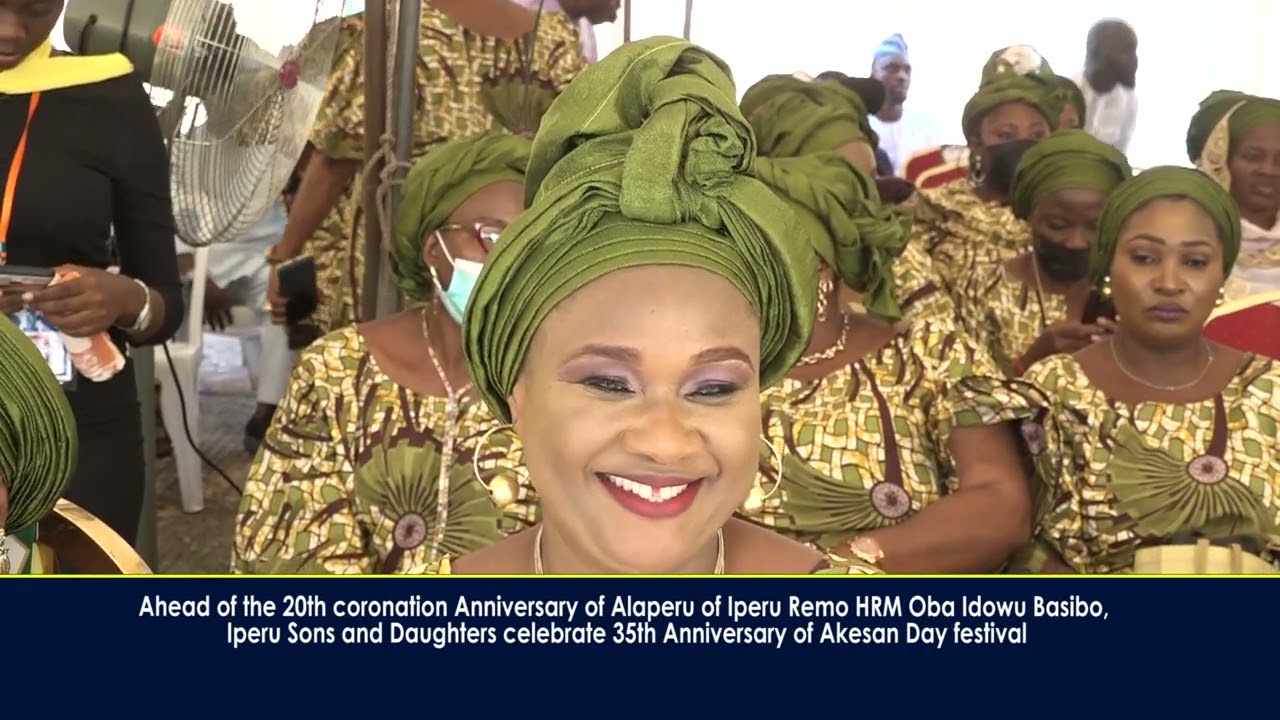 THE GRAND FINALE OF THE 35TH AKESAN DAY FESTIVAL AT SIR KESINGTON ADEBUTU CIVIC CENTER IN IPERU REMO